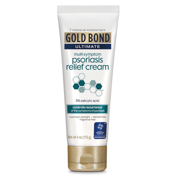 Gold Bond Ultimate Cream, Multi-Symptom Psoriasis Relief, 4oz Tube