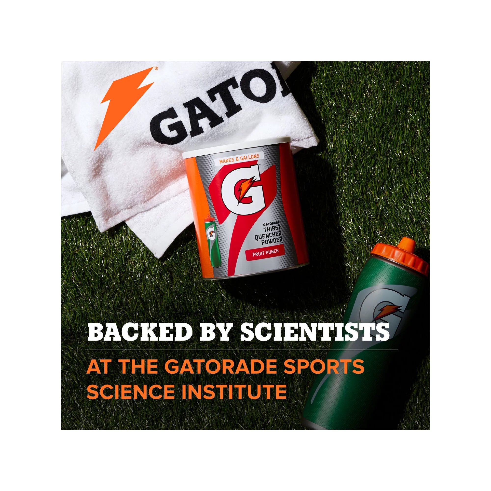 Gatorade Fruit Punch Thirst Quencher Sports Drink Mix Powder, 51 oz Canister